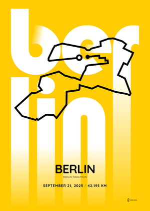 2025 Berlin Marathon: normal (A3 29.7x42 cm) 2025-09-15 07:01:38