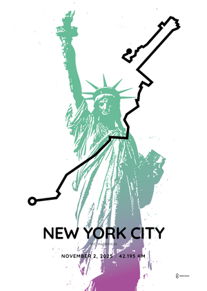 2025 New York City Marathon: normal (A3 29.7x42 cm) 2025-10-28 08:48:36