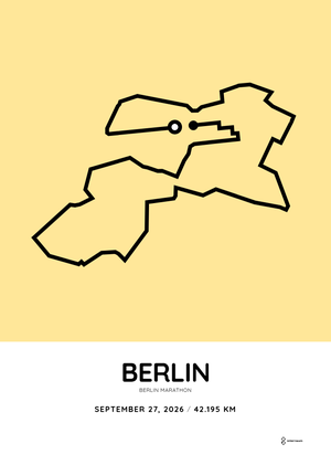 2026 Berlin Marathon: normal (A3 29.7x42 cm) 2026-09-18 13:48:39