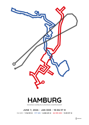 2026 Ironman Hamburg: Color (A3 29.7x42 cm) 2026-06-04 13:06:56