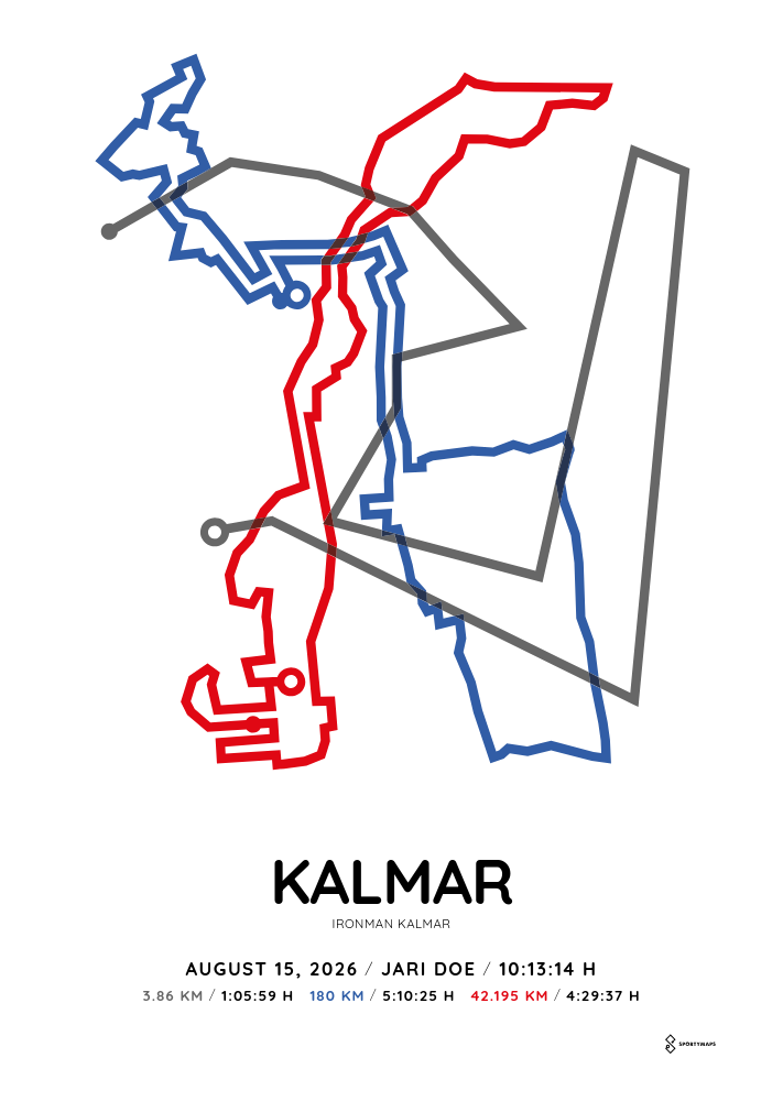 2026 Ironman Kalmar: Color (A3 29.7x42 cm) 2026-08-19 15:44:12