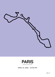 2026 Paris Marathon: normal (A3 29.7x42 cm) 2026-04-01 12:18:46