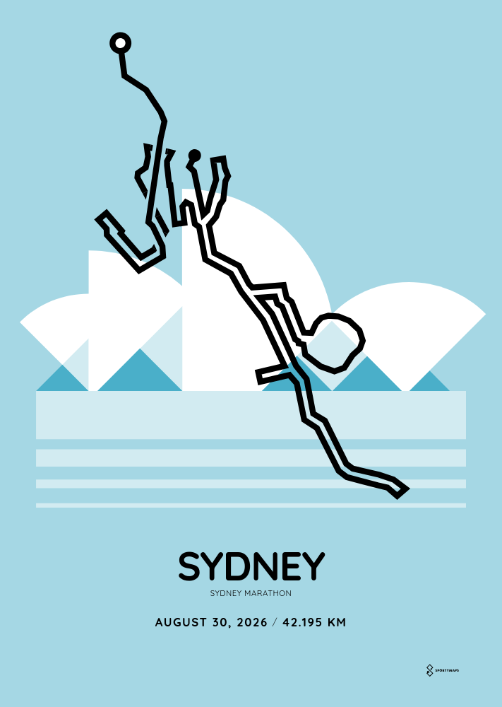 2026 Sydney marathon: normal (A3 29.7x42 cm) 2026-08-26 08:30:31
