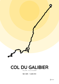 Col du Galibier (Valloire): Normal (A3 29.7x42 cm) 2026-05-15 10:11:48