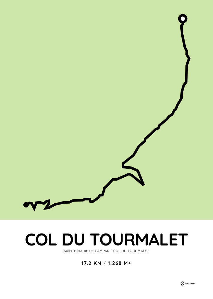 Col du Tourmalet (Sainte Marie): Normal (A3 29.7x42 cm) 2026-05-15 08:45:22