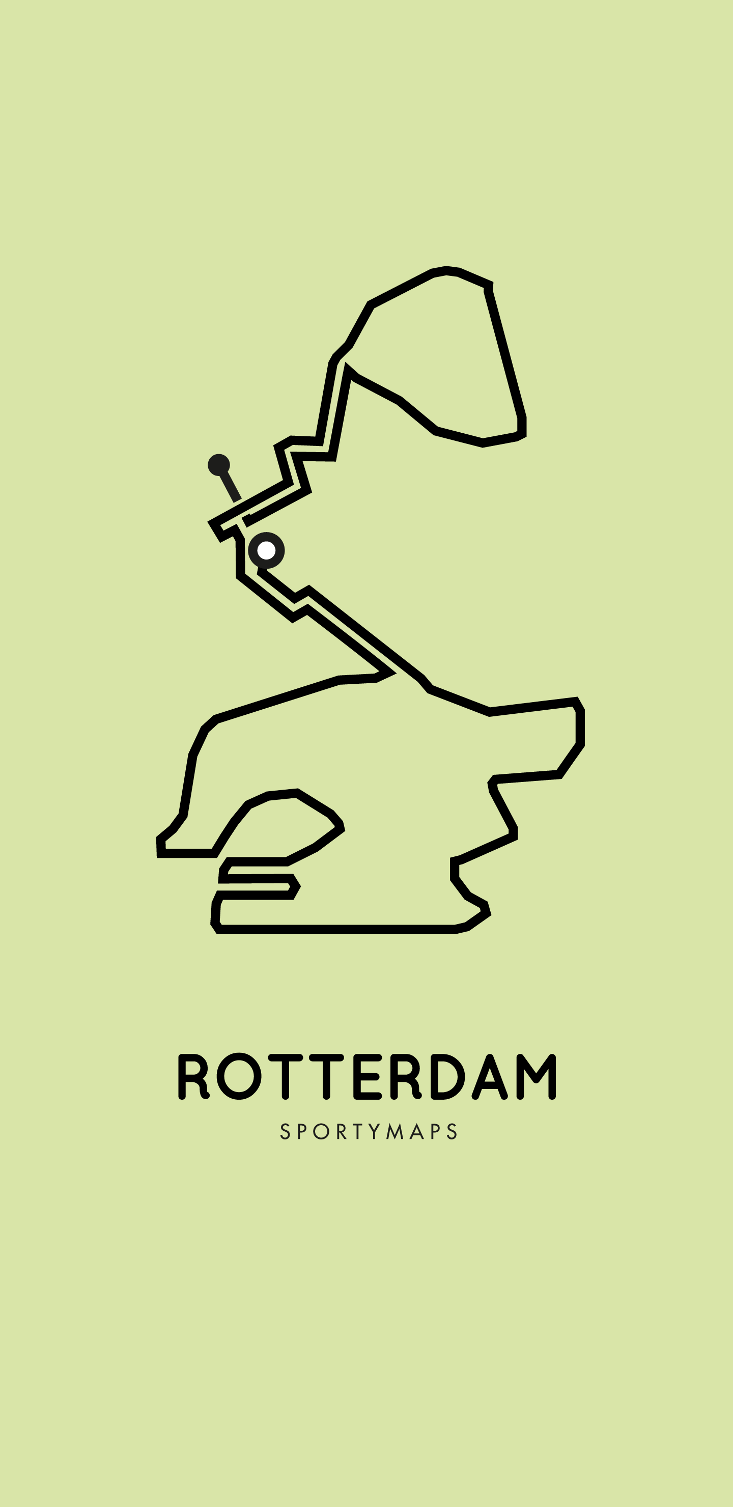 Sportymaps-Rotterdam-marathon-green