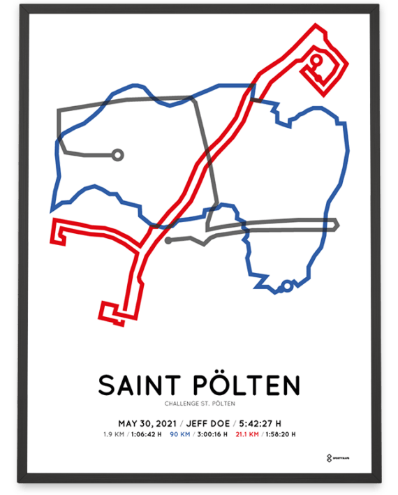 2021 Challenge saint polten course poster