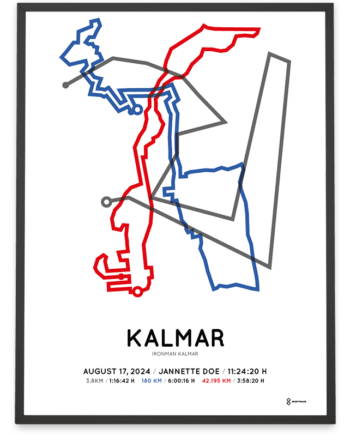 2024 ironman kalmar coursemap print