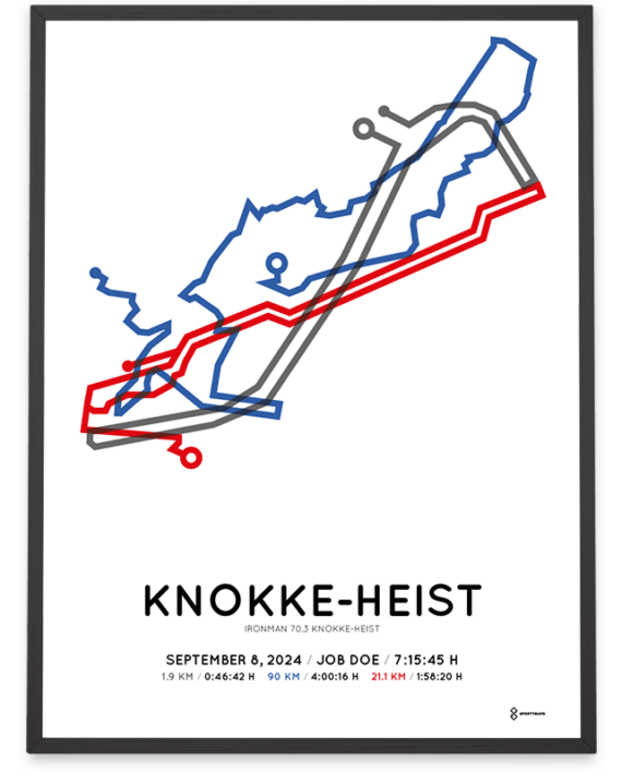 2024 ironman 70.3 knokke-heist Sportymaps