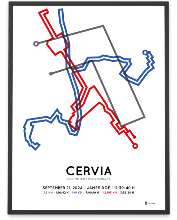 2024 ironman italy sportymaps print