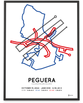 2024 challenge Mallorca sportymaps poster