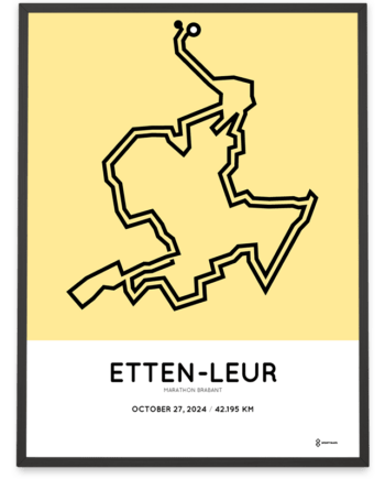 2024 etten-leur marathon parcours poster