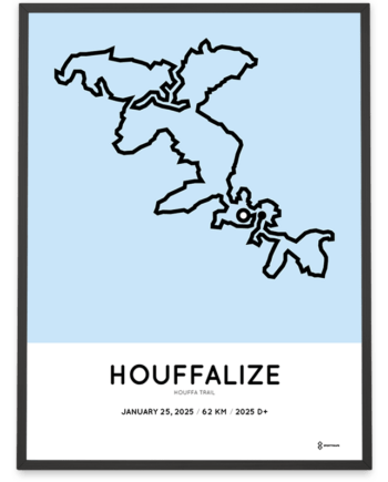 2025 houffa trail 62km course poster